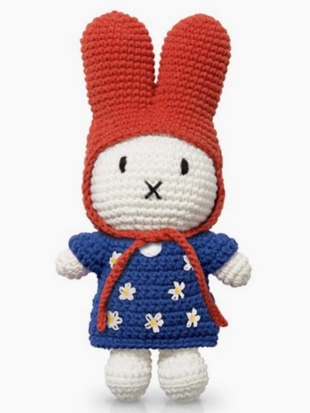 Miffy in Little Flower Crochet Dress